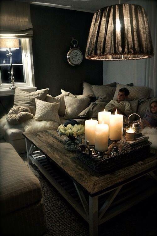 Cosy Lounge Dark living rooms, Cozy living, Cozy living rooms