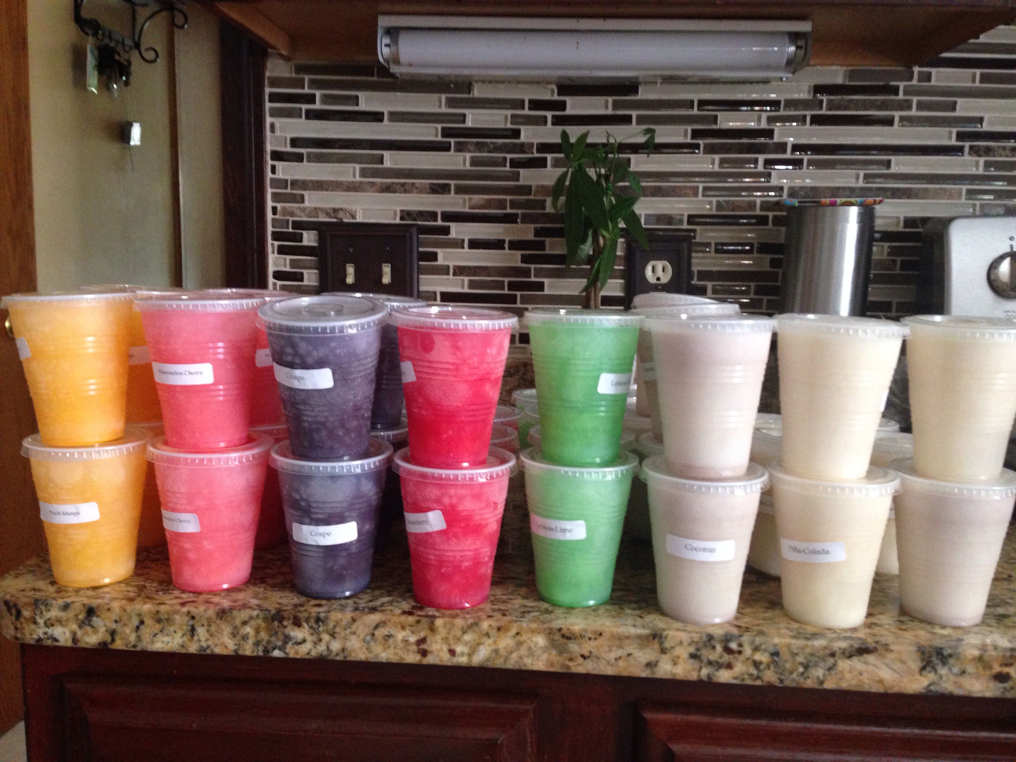 Cold cups also known as "limber" , great for a hot day Cold cups also known as "limber" , great for a hot day