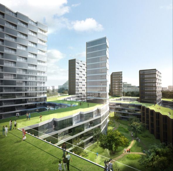 Patio Ingles En Edificios Publicos Buscar Con Google Residential Architecture Residential Architecture Plan Modern Residential Architecture