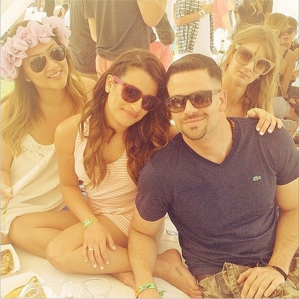 Mark salling dating lea michele