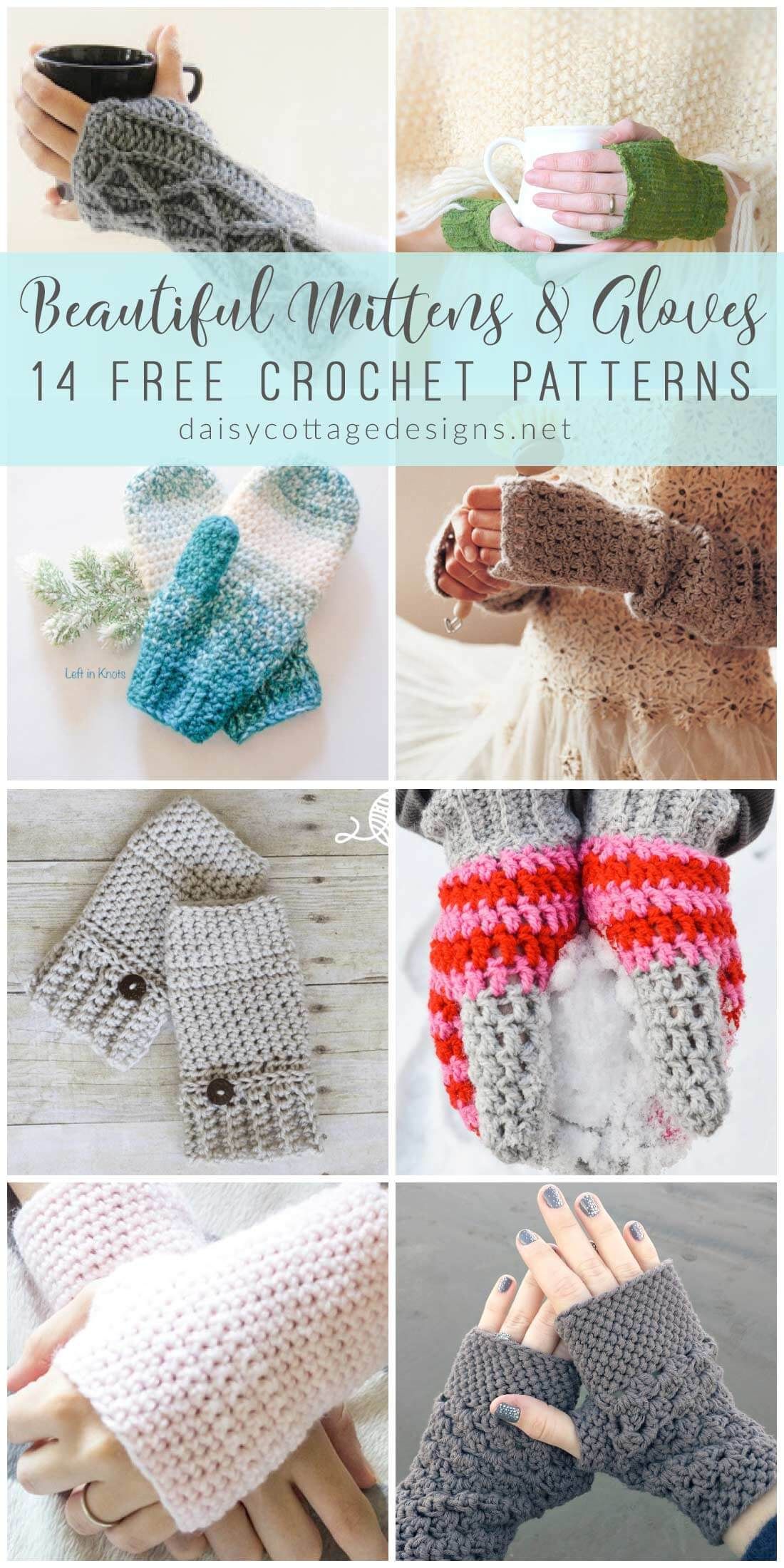 Crochet Mittens and Gloves Patterns