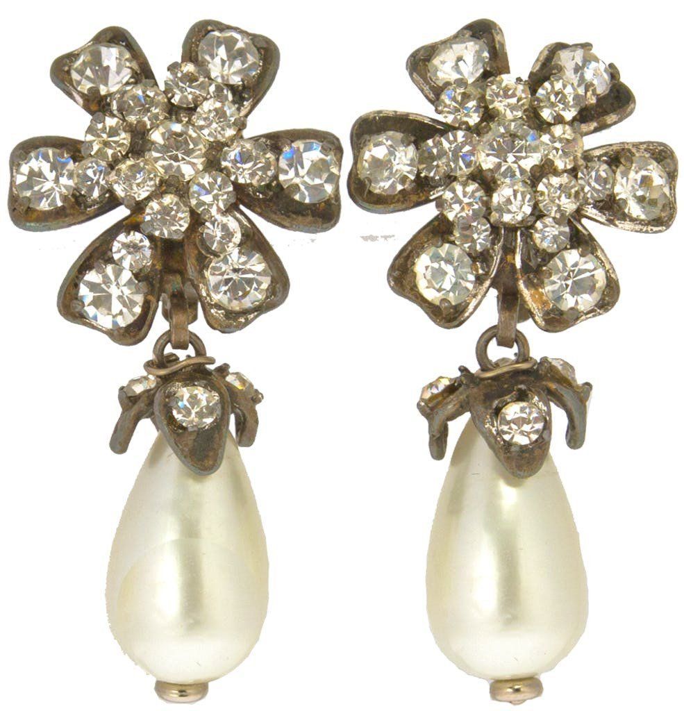 Chanel Str And Pearl Drop Earrings Faux Pinterest Chanel Str And Pearl Drop Earrings