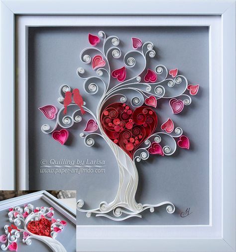 Quilling Wall Art Paper Love Tree Quilling Wall Art Paper Love Tree Wedding Anniversary The Family Framed Handmade Decor Design Gift