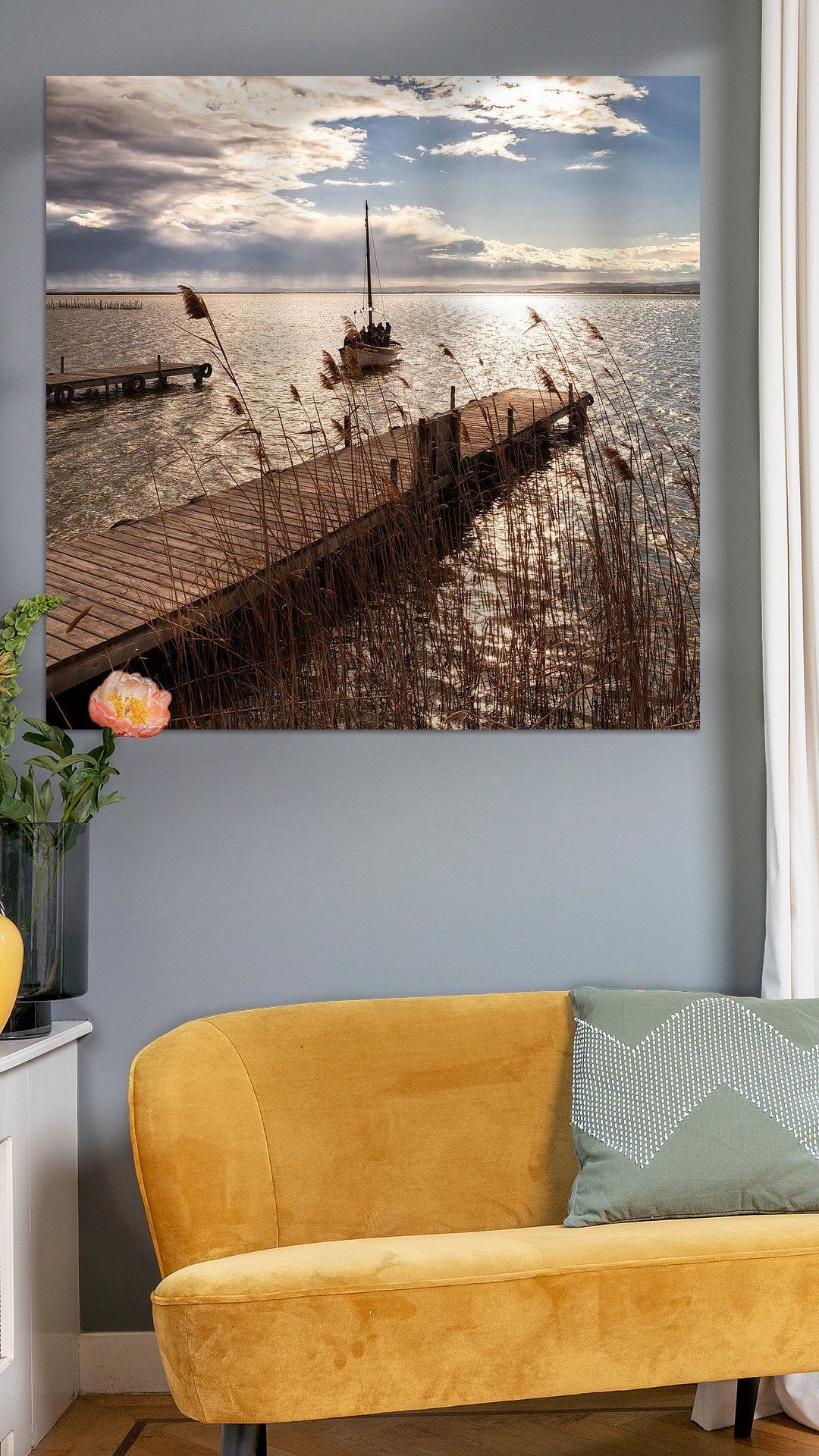 Koop het kunstwerk 'Albufera Valencia' van Rob van der Teen als schilderij op canvas, aluminium dibond, staal, (ingelijste) fotoprint, behang, en meer. Love Seat, Tapestry, Canvas, Prints, Furniture, Home Decor, Products, Hanging Tapestry, Tela