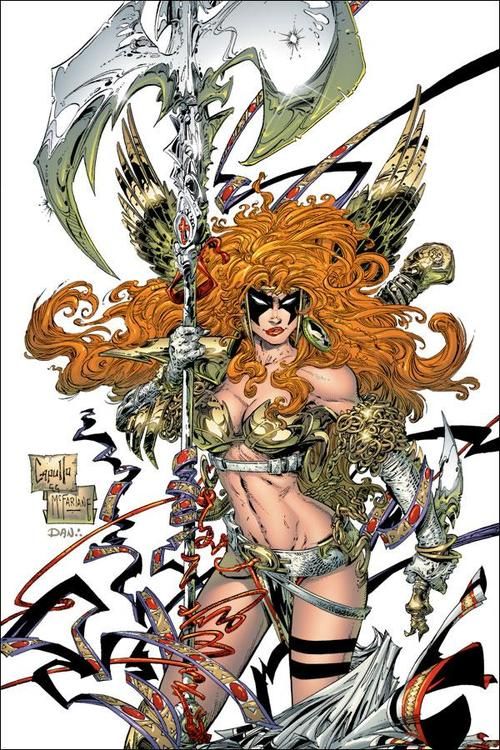 angela by greg capullo todd mcfarlane comic art pinterest