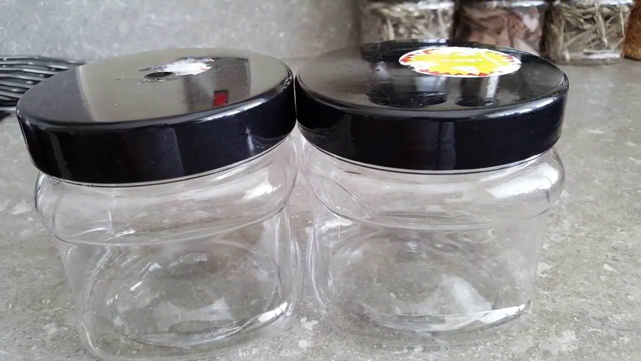 How to remove sticky labels off plastic containers