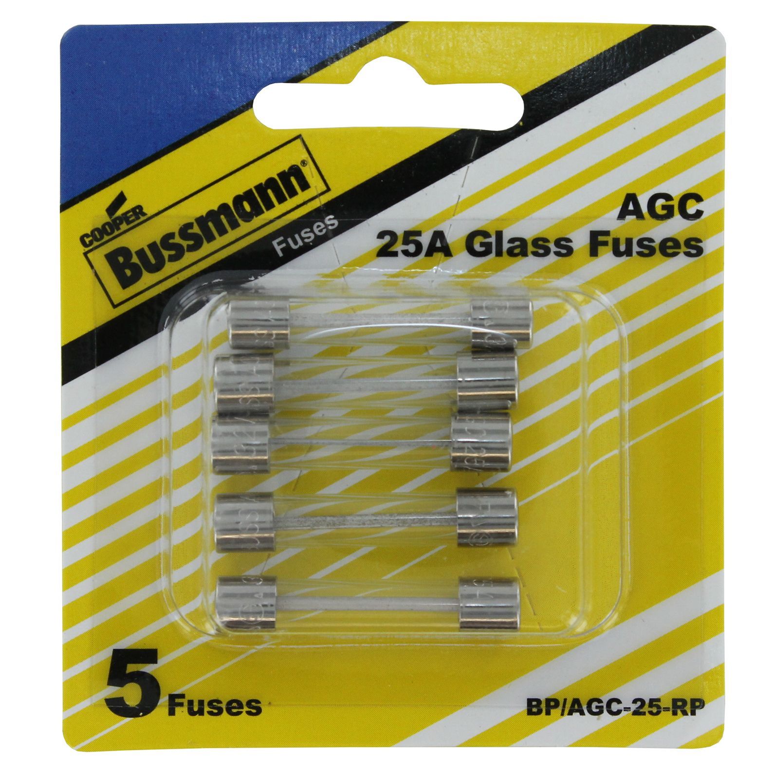 Bussmann BP//AGC-20 20 Amp Fast Acting Glass Tube Fuse