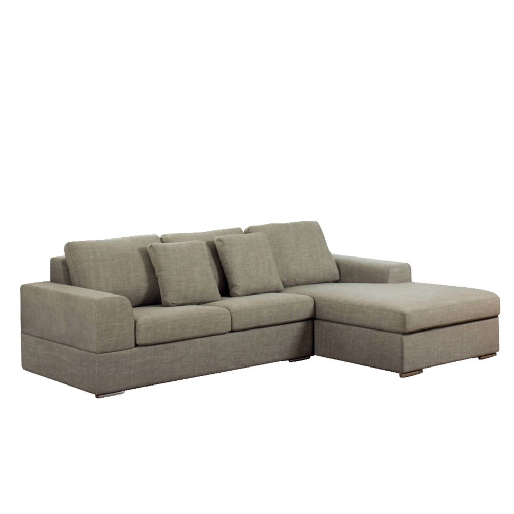 Verona Right Hand Corner Sofa Bed Mocha Dwell 1399 Paul