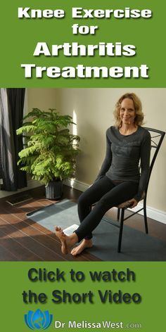 Exercise for arthritic knee, using Yoga and a Chair ...