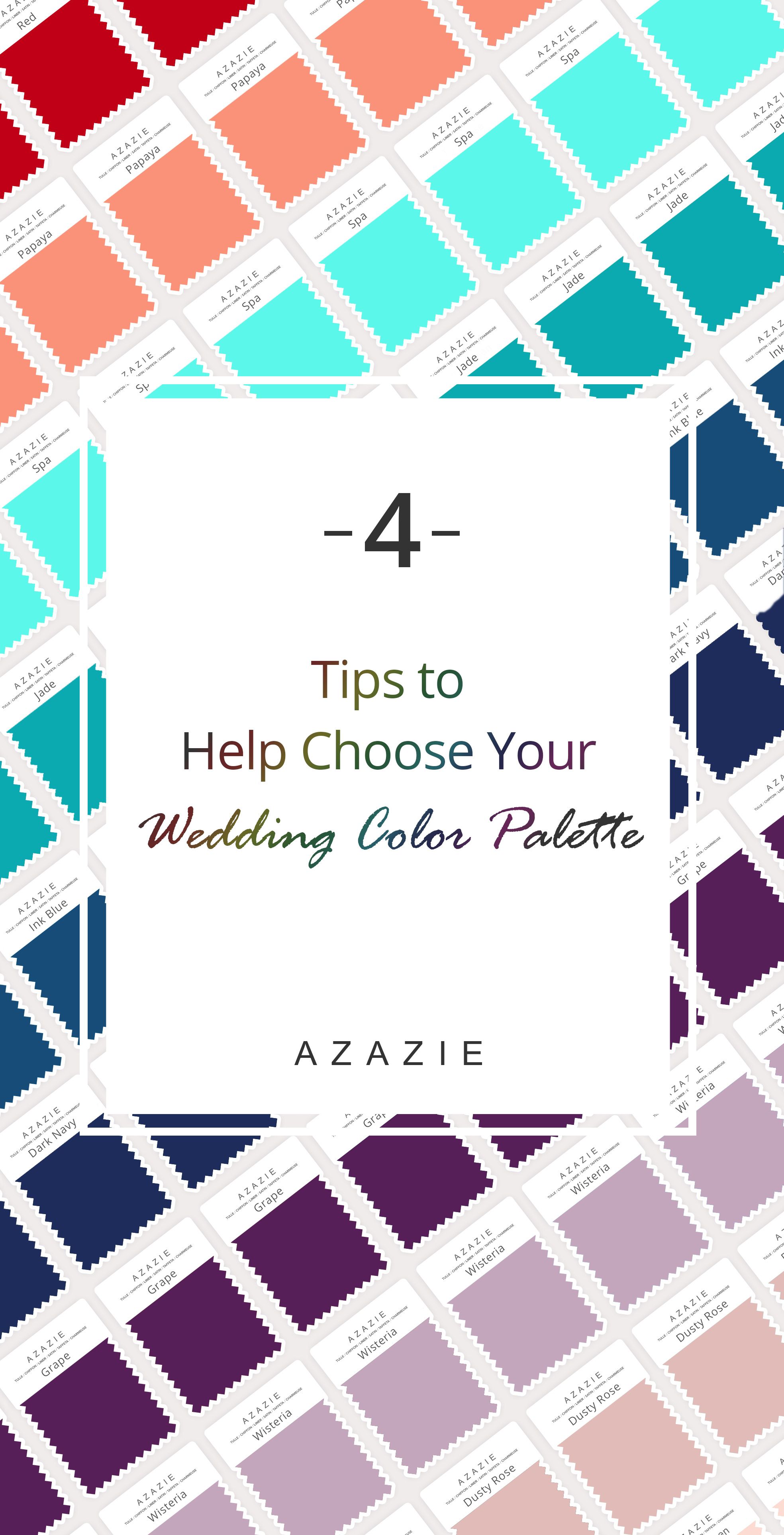 Download 4 Tips to Help Choose Your Wedding Color Palette | Azazie ...