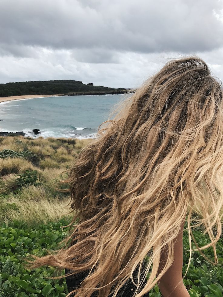 Blonde Hair with Peekaboos and Beachy Waves - wide 2