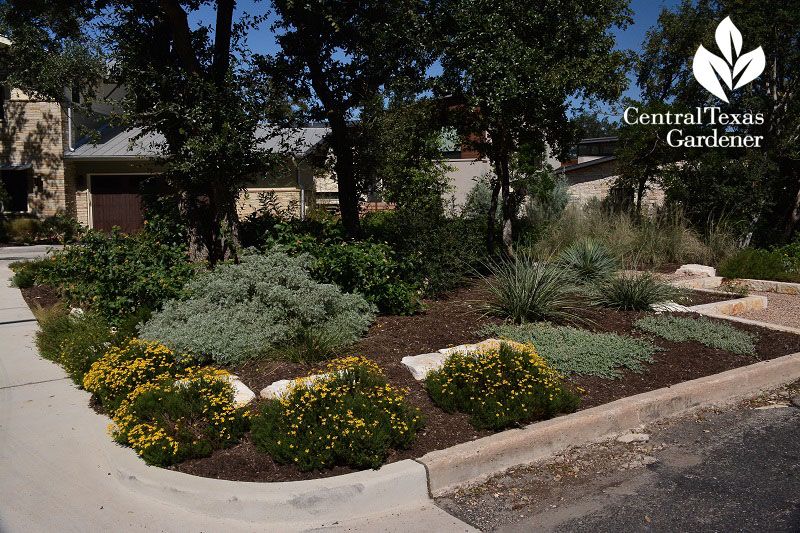 Rocks In Front Native Texas Landscapes Native Texas And Stone Landscaping Cbs Services Smart Xeriscape Landscaping Zeroscape Landscaping Stone Landscaping