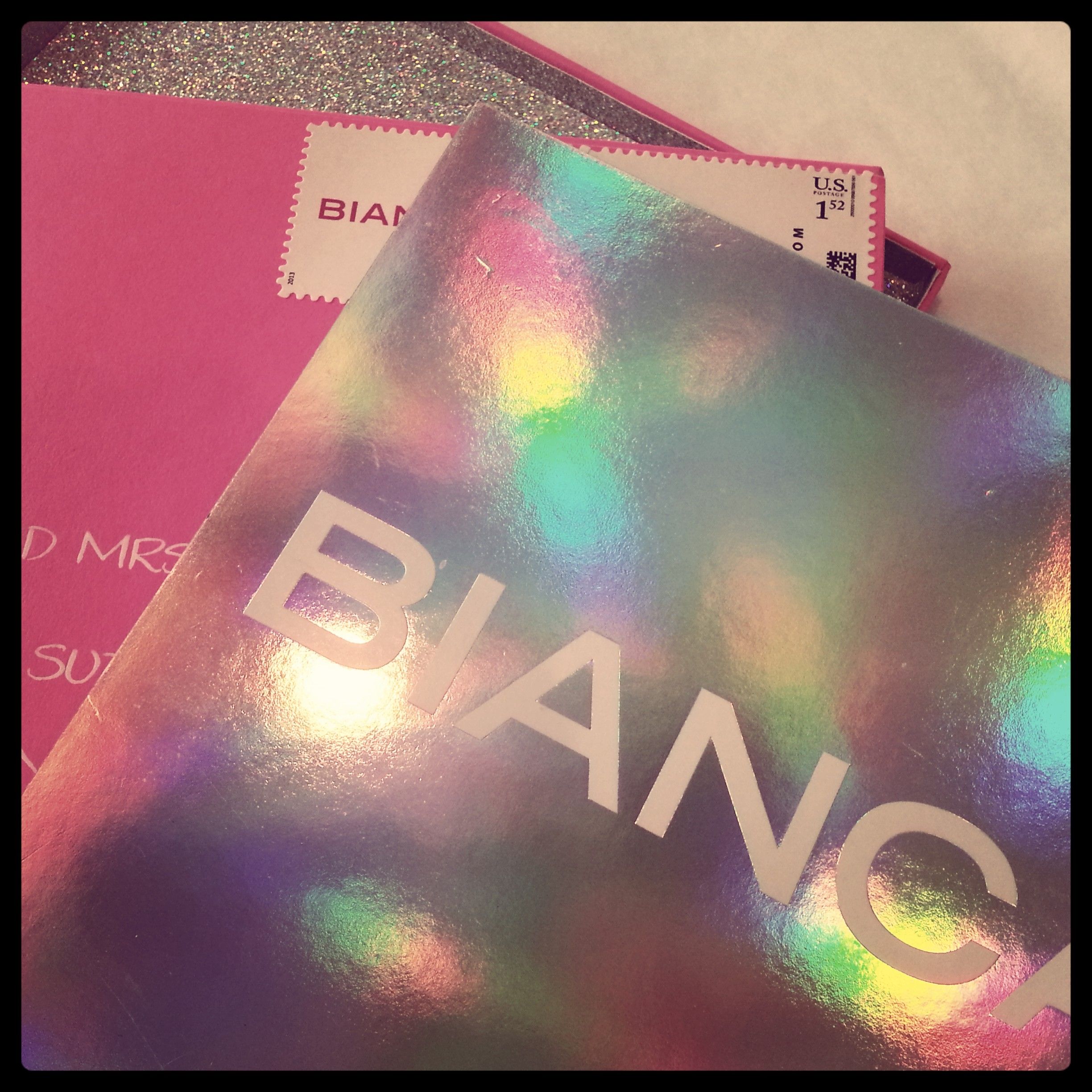 Hot Pink And Holographic Paper Hot Pink And Holographic Paper