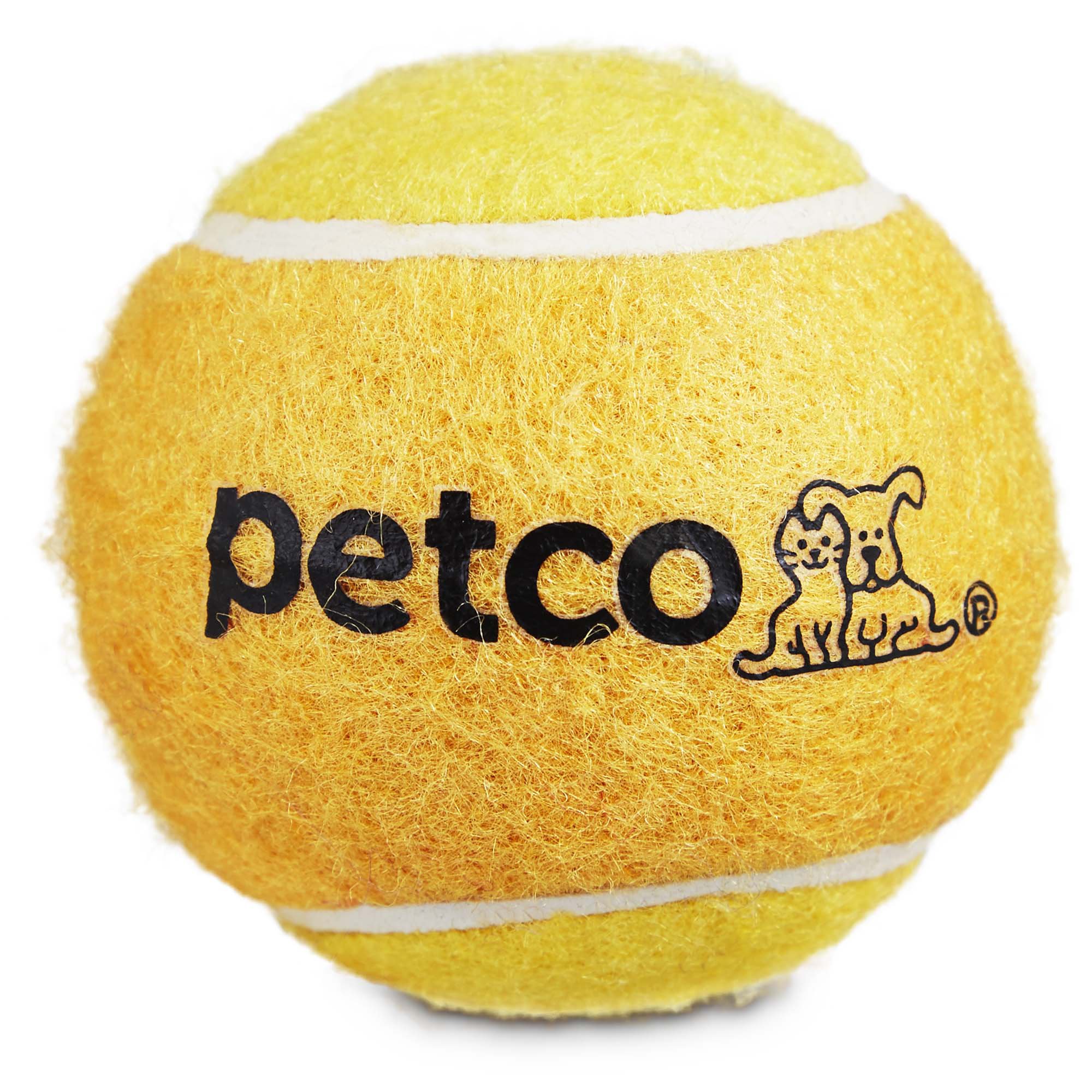 Tennis Ball Dog Toy In Yellow 2 5 Dog Toys Dogs Pet Supplies