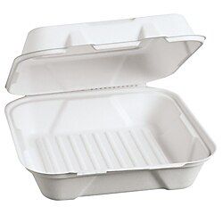 Genpak Snap It Vented Hinged Containers Gnpsn203v Foam Hinges