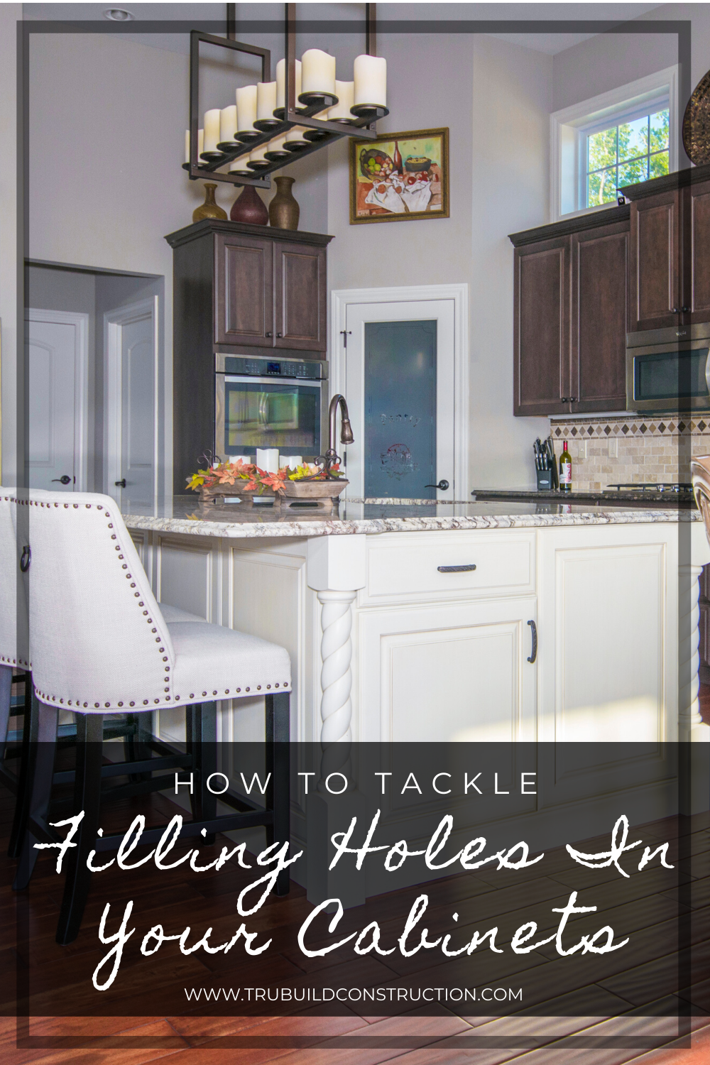 How To Tackle Filling Holes In Your Cabinets Cabinet New Kitchen Remodel Kitchen Remodel, How To Fill Kitchen Cabinet Holes