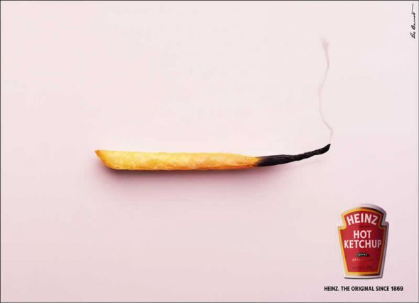guy licks ketchup off poster Huge boobs breast