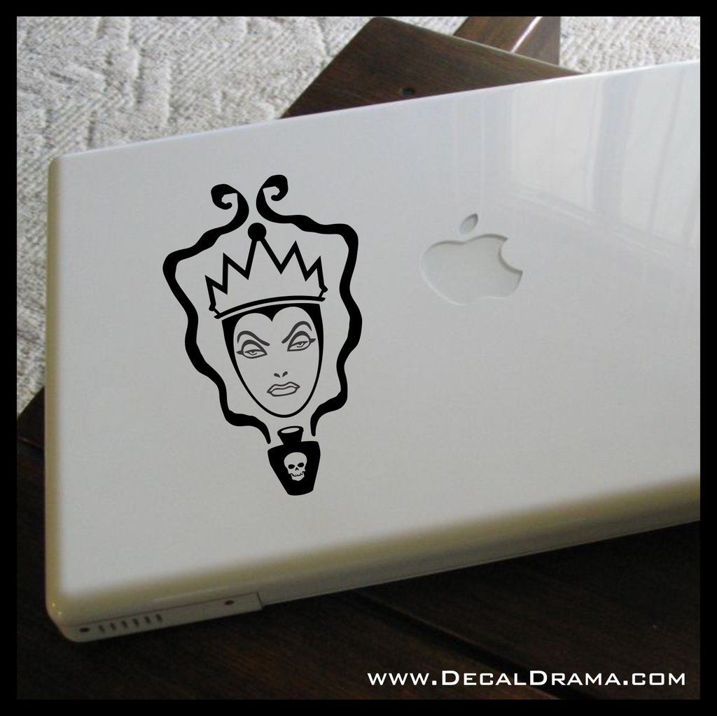 Wall or Laptop Evil Queen Disney Decal Vinyl Sticker for Car
