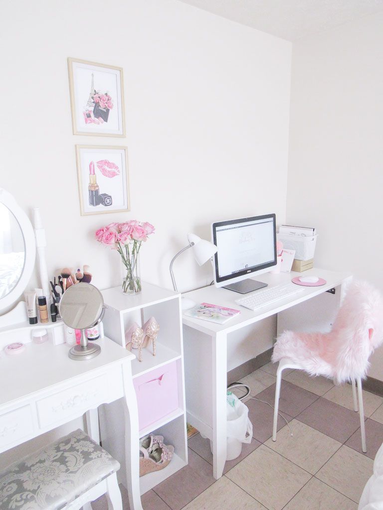 The essentials for a feminine bedroom