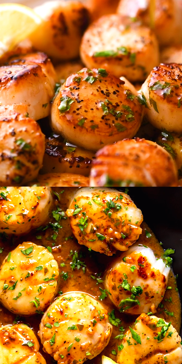 LEMON BUTTER SCALLOPS