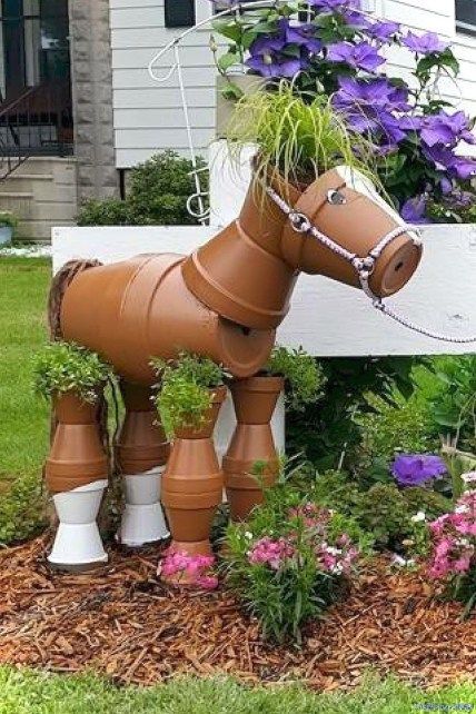 Projet de pots de jardin bricolage sur un budget 06 Les jardins nenni sont ...
