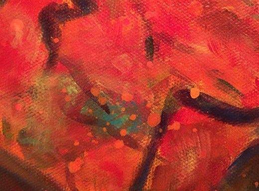 The Splattering Technique Can Also Be Used To Create Added Textural the-splattering-technique-can-also-be-used-to-create-added-textural