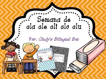 Spanish Word Study For Syllables With Consonant Blend Cl You Will Have The Follo Consonant Blends Activities Blends Activities Phonemic Awareness Activities Spanish Word Study For Syllables With Consonant Blend Cl You Will Have The Follo Consonant Blends Activities Blends Activities Phonemic Awareness Activities