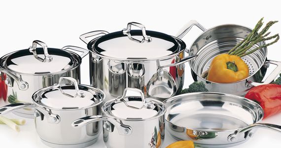 Lagostina Martellata Hammered Copper 10 Piece Set Copper Cookware Set Lagostina Copper Cookware