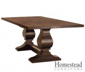 Double Pedestal Dining Tables In 2018 Trpezarijski Sto Pinterest Madison Double Pedestal Table By Homestead Furniture Made In Amish
