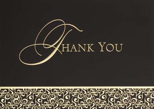 formal thank you