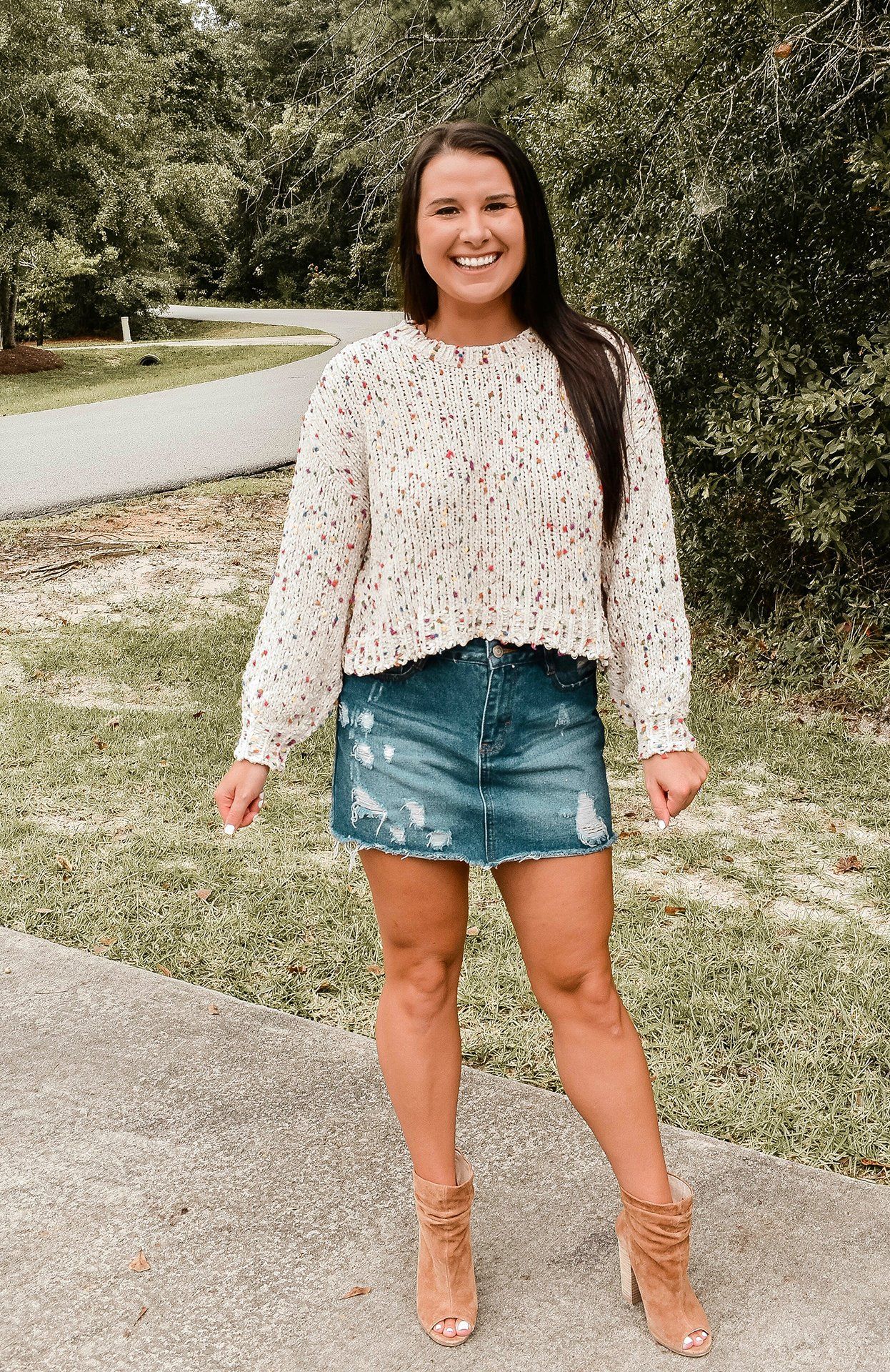 Confetti Chenille Sweater