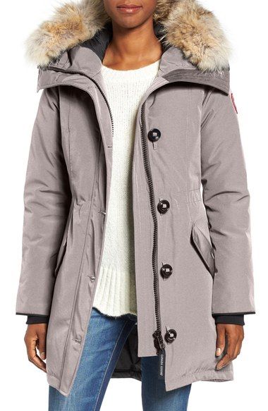 canada goose rossclair fur trim down parka canada goose rossclair fur trim down parka