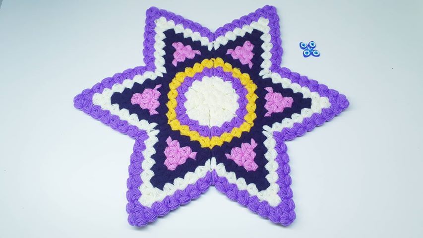 Kutup Yildizi Lif Modeli Yapilisi Mimuu Com Orgu Baby Knitting Patterns Tig Isleri
