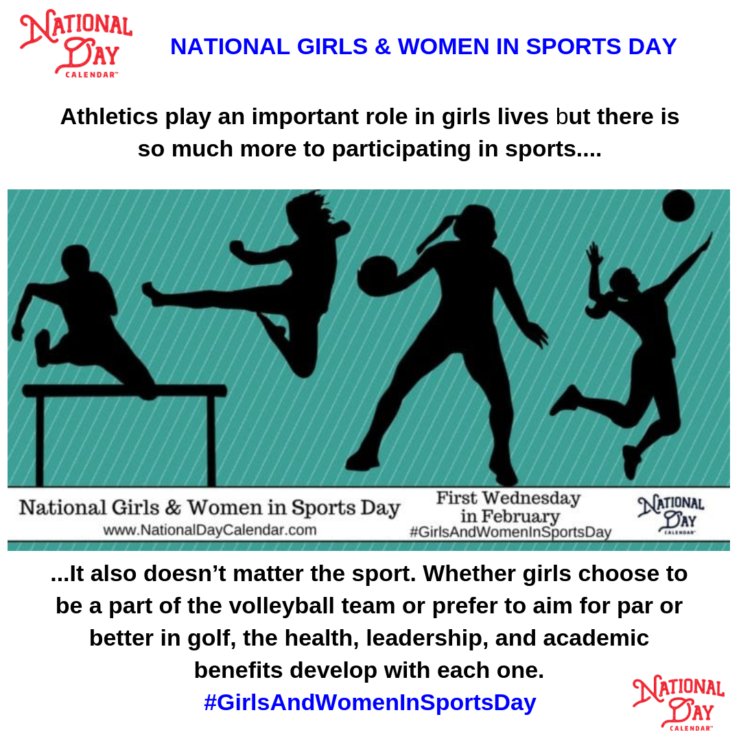 Athletics Are An Important Part Of Growing And Maturing Whether It Is Developing Lifelong Relationaships Or Discovering A Sports Day National Day Calendar Day