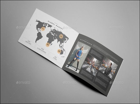 bi fold brochure template free download