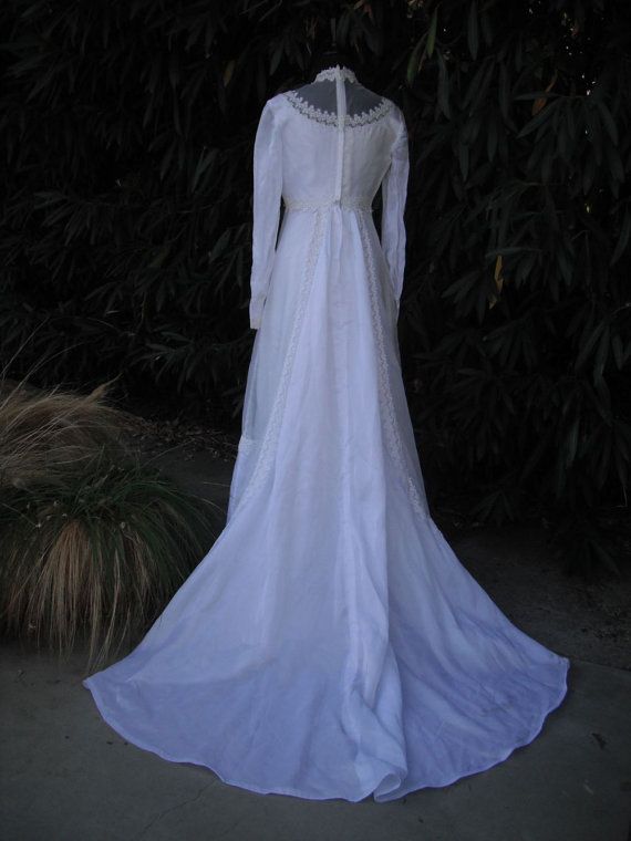 Vintage Wedding Gown William Cahill 1970s Wedding or Bridal Etsy in