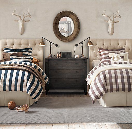 boys upholstered bed