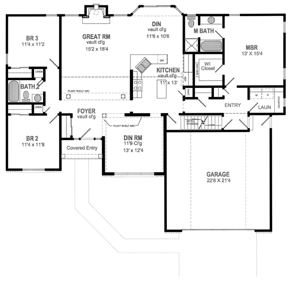 Pin On Floorplans Blue Prints Pin On Floorplans Blue Prints, Single Story Ranch House Floor Plans