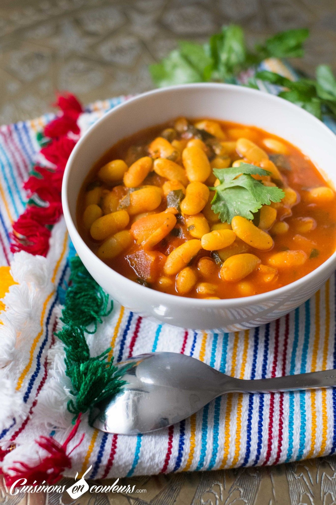 Loubia Les Haricots Blancs à La Marocaine Loubia Recette