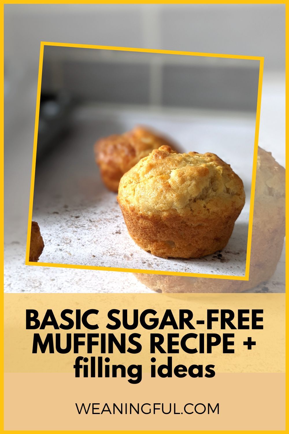 This is a basic and simple recipe for muffins, with no artificial sweeteners added. There are lots of filling ideas, making them great for kids of all ages, including starting solids at 6 months+ to toddlerhood and beyond. Healthy Baby Food, Healthy Muffin Recipes, Healthy Meals For Kids, Healthy Muffins, Baby Meals, Kid Meals, Meals For One, Baby First Foods, Baby Finger Foods