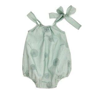 Ketiketa For Baby Girl Summertime Blue Onesie For Baby Girl Not