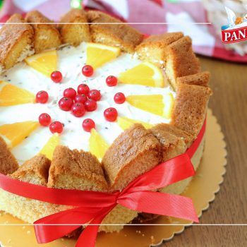 CHARLOTTE DI PANDORO ALL'ARANCIA - RICETTA FACILE SENZA COTTURA | Fatto in casa da Benedetta
