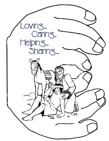 Free Coloring Pages Of Helping Others