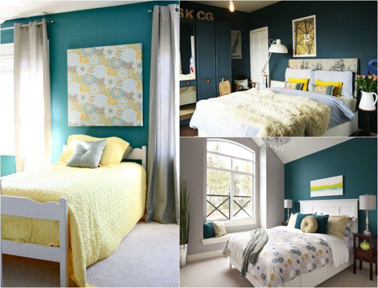 idées-couleur-peinture-bleu-vert-décoration-murale-chambre | Couleur ... idées-couleur-peinture-bleu-vert-décoration-murale-chambre | Couleur ...