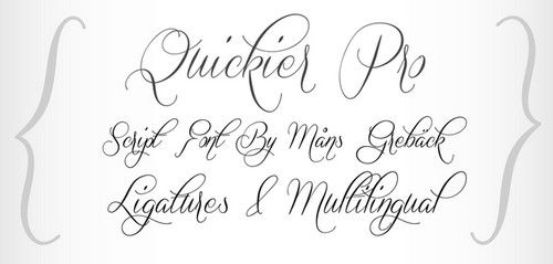 calligraphy font free