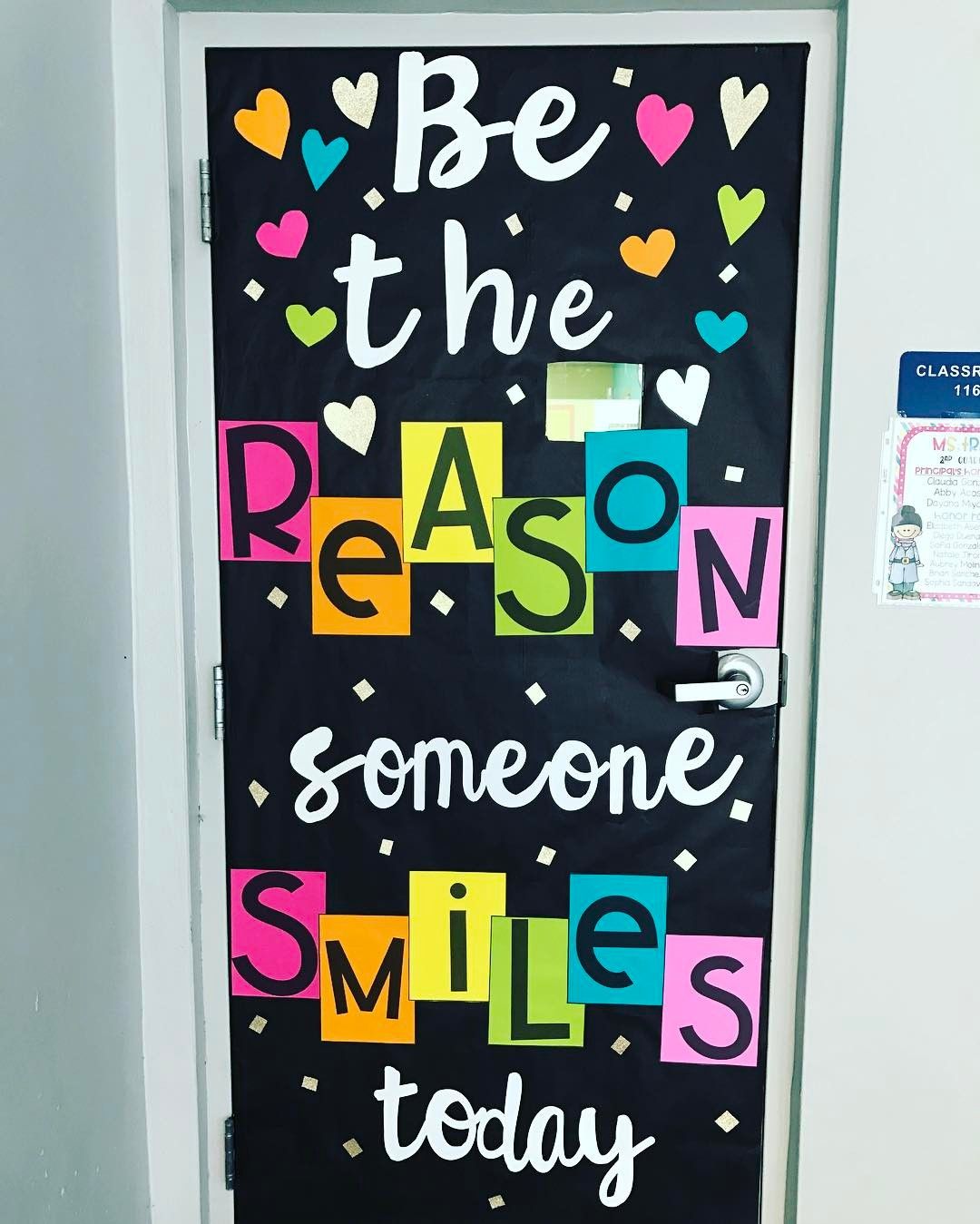 Our classroom door is ready for Kindness month! spreadkindness 