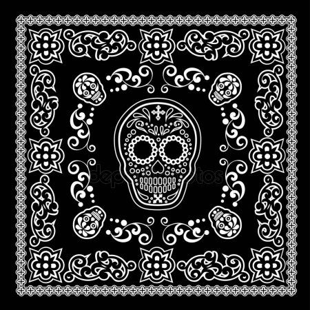 Download Пин от пользователя Amid на доске Bandana with Skull ...