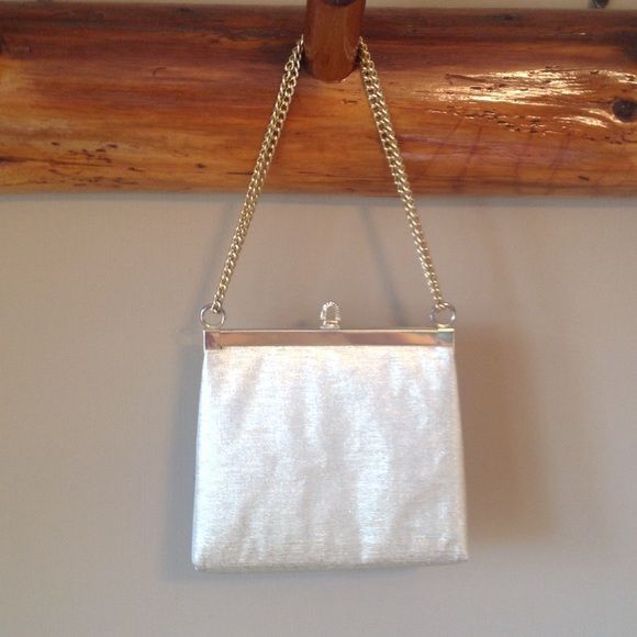 Perfect Little Gold Bag Bags Flaws And Chains Little Gold Bag 61 2 Wide X 6 Tall The Chain Is