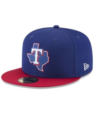 New Era Texas Rangers Batting Practice Pro Lite 59fifty Fitted Cap In Blue Red Modesens Texas Rangers Fitted Hats Texas Rangers Spring Training
