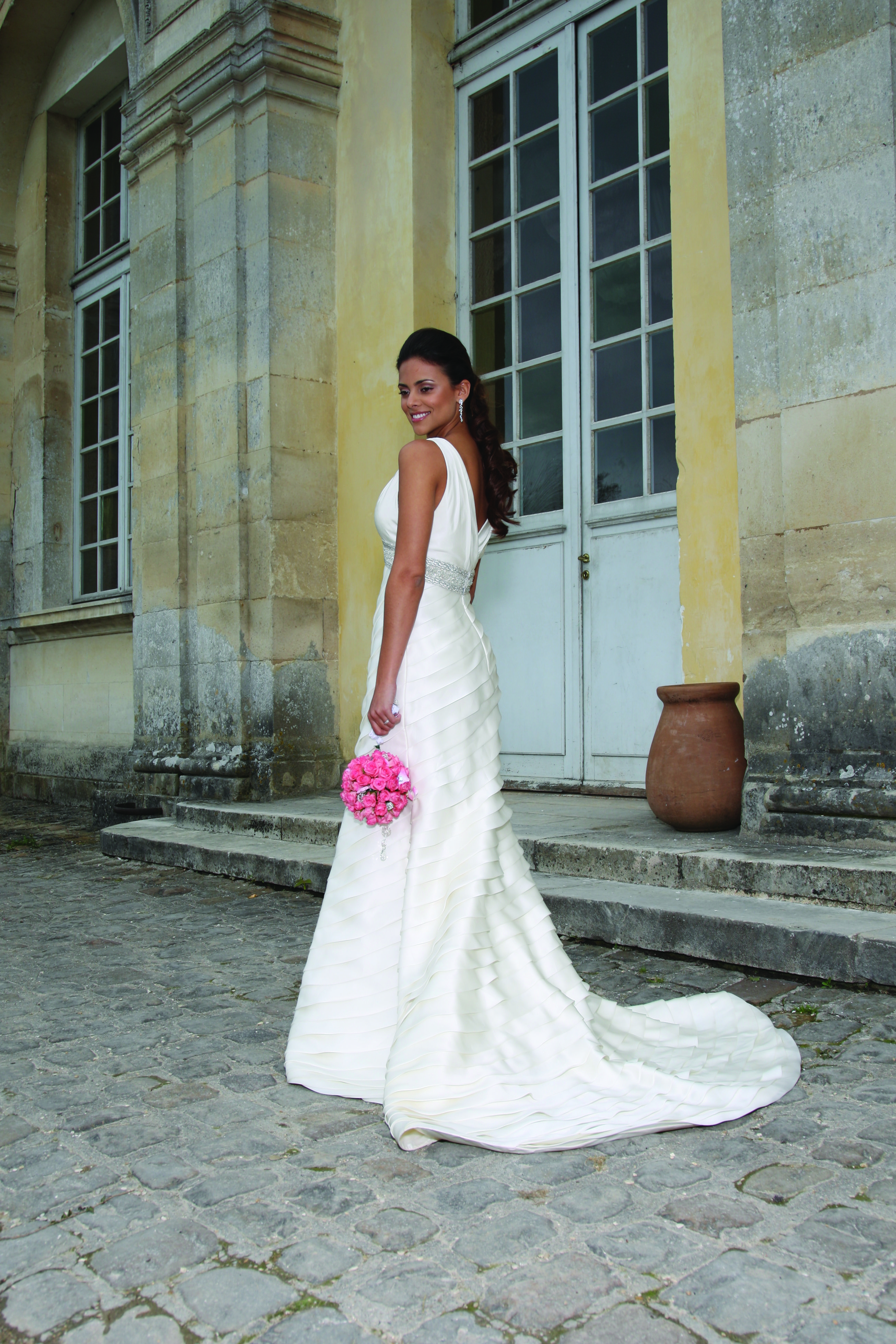 Photo shoot in France with Manhattan Bride Magazine